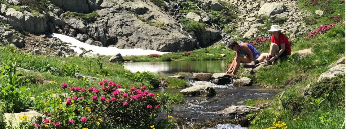 Cool waters in the Maritime Alps