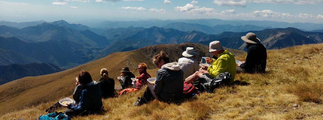 Hiking in the Mercantour National Park