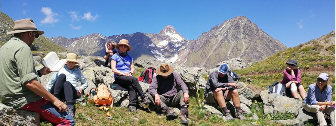 Hiking in the Italian Alps