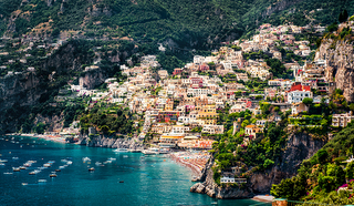 Amazing Amalfi Coast. Positano, Italy
